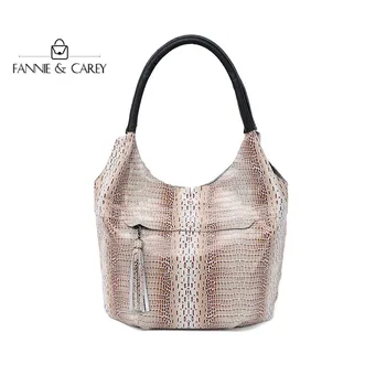 

Hot Sale Women Bags Pu Leather Shoulder Bag Serpentine Womens High Quality Ladies Handbags Luxury Designer Tote bags With Tassel