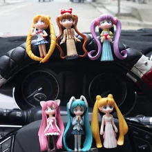 Красивая девушка воздушный зажим для освежителя автомобиля духи украшение кондиционера выход автомобиля-Стайлинг авто аксессуары аромат