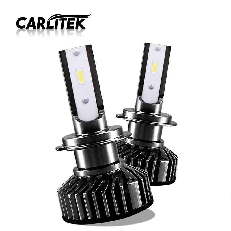 CARLitek противотуманный светильник головной 6500K H7 H4 Led Turbo 12V автомобильный