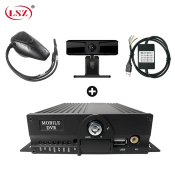 

LSZ new listing audio and video 4-way remote monitoring sd card record 4g gps mdvr agricultural locomotive / box ca r/ taxi/bus
