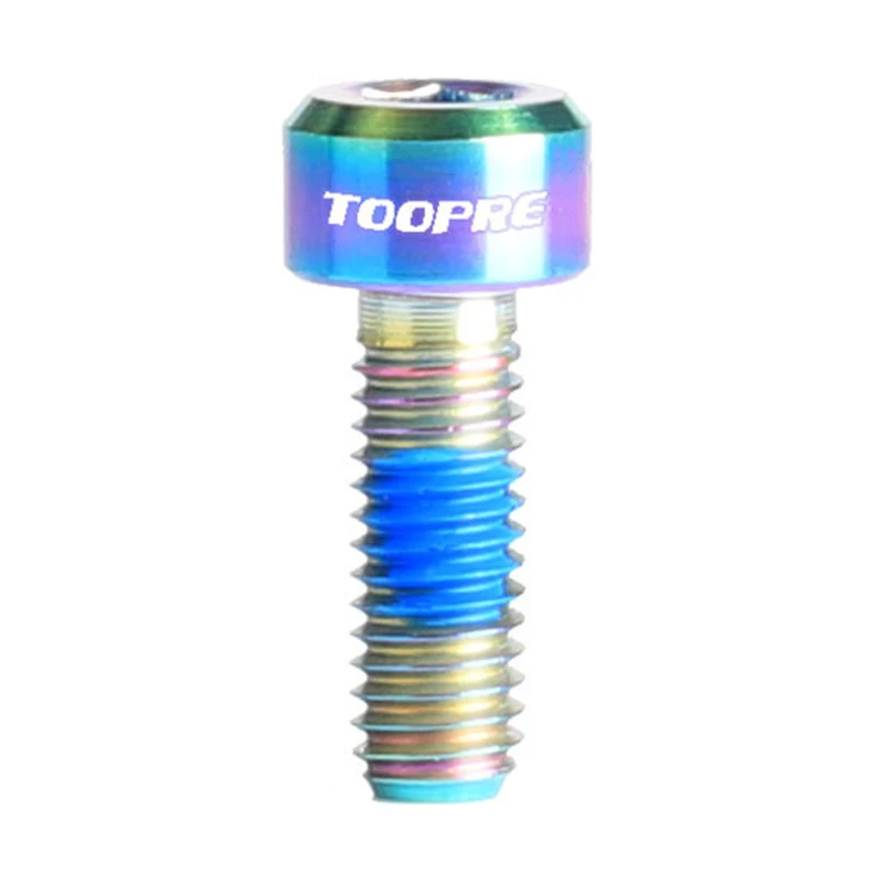 2 шт. велосипедные болты высокой прочности из титанового сплава M5x14mm горный велосипед дорожный переключатель для велосипеда крепления