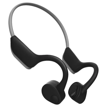 

Wireless Bone Conduction Headphones Bluetooth 5.0 Free Ears Lightweight Sports Headsets Sweatproof Earsets