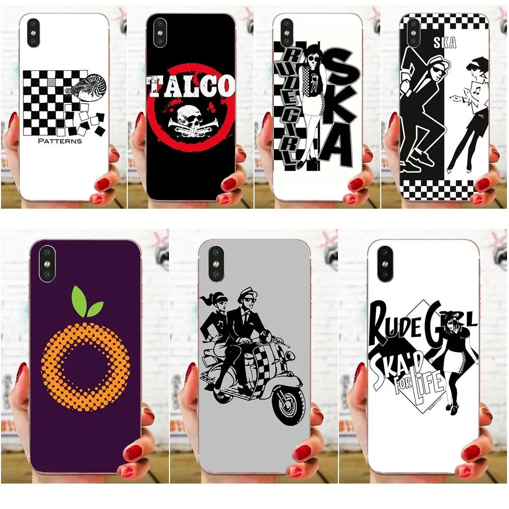 Ska Man Girl Soft TPU Original For Sony Xperia Z Z1 Z2 Z3 Z4 Z5 compact Mini M2 M4 M5 T3 E3 E5 XA XA1 XZ Premium | Мобильные