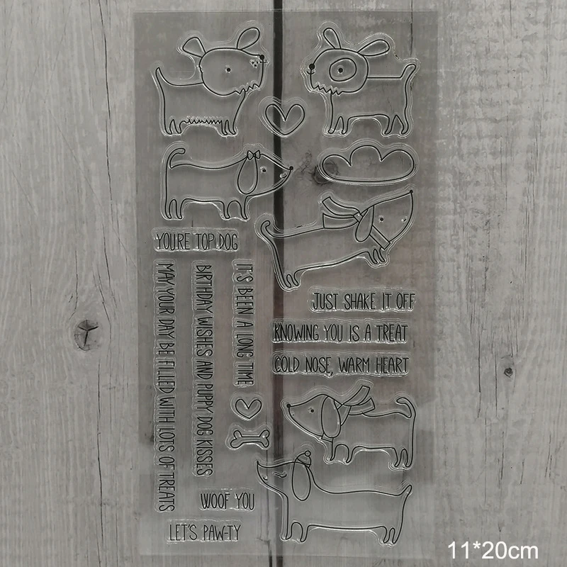 A0477 Clear stamps