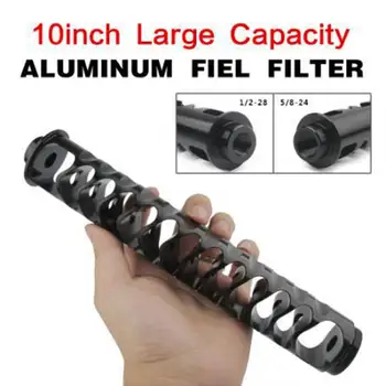 

10 Inch Extension Spiral 1/2-28 Alloy Fuel Filter Single Core For NaPa 4003 WIX 24003