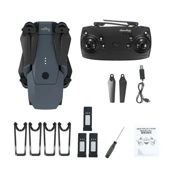 

DJ-1 2.4Ghz WIFI FPV Foldable RC Drone With Wide Angle 2.0MP HD Camera Altitude Hold Headless Mode RC Quadcopter Aircraft