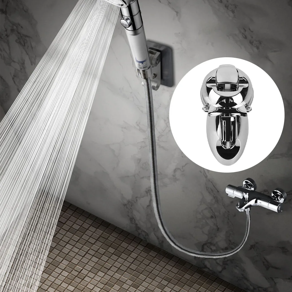 

Bathroom Vacuum Suction Cup Shower Head Holder Wall Mount Handheld Showerhead Sprayer Adhesive Bracket
