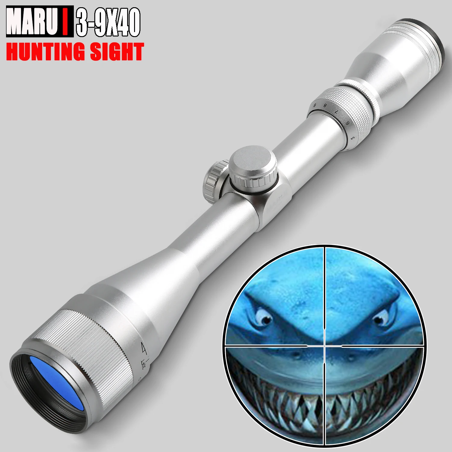Горячая новинка Marui 3-9X40 Оптический прицел травленый стеклянный тактический прицел Сетка прицел для стрельбы ружье винтовка охотничья оптика