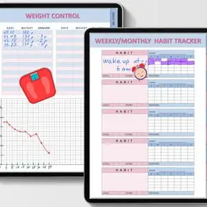 

Digital Fitness Planner, iPad Planner Goodnotes Planner, Digital Health Workout Training Journal, Notability Goodnotes Template