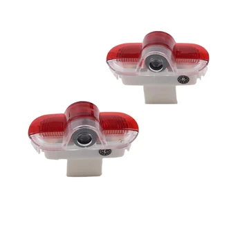 

2pcs LED Car Door Courtesy Light Projector For VW Volkswagen Golf 4 MK4 Lavida Beetle 9K 2K Touran Bora Sharan 7M Interior Lamp