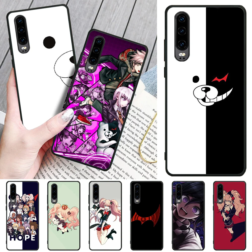 Viviana Danganronpa Monokuma DIY Роскошный чехол для телефона Huawei P8 lite 2017 P9 P10 20Pro Lite Pro P30lite P Smart 2019