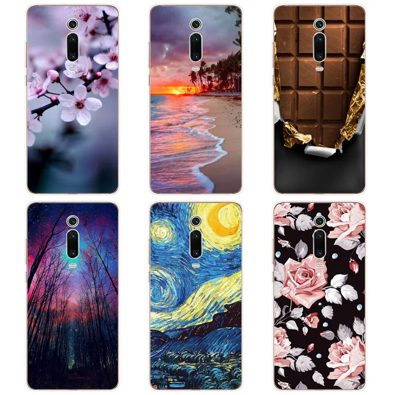 Для Xiao mi Red K20 Pro Силиконовый ТПУ чехол задняя крышка для Case K 20 Capa закаленное