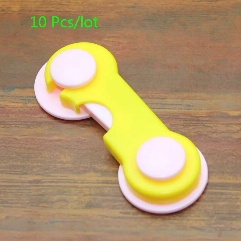 10Pcs 5 шт./10 шт., защита от детей, Многофункциональный замок для детской безопасности, дверной ящик, шкаф, защита окна, товары для безопасности детей - Цвет: 10Pcs