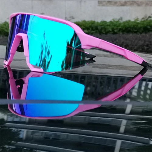 S3 3 линзы поляризованные велосипедные очки Gafas Ciclismo для мужчин и женщин фотохромные MTB дорожный велосипед солнцезащитные очки скорость 100 - Цвет: S3 colour 10