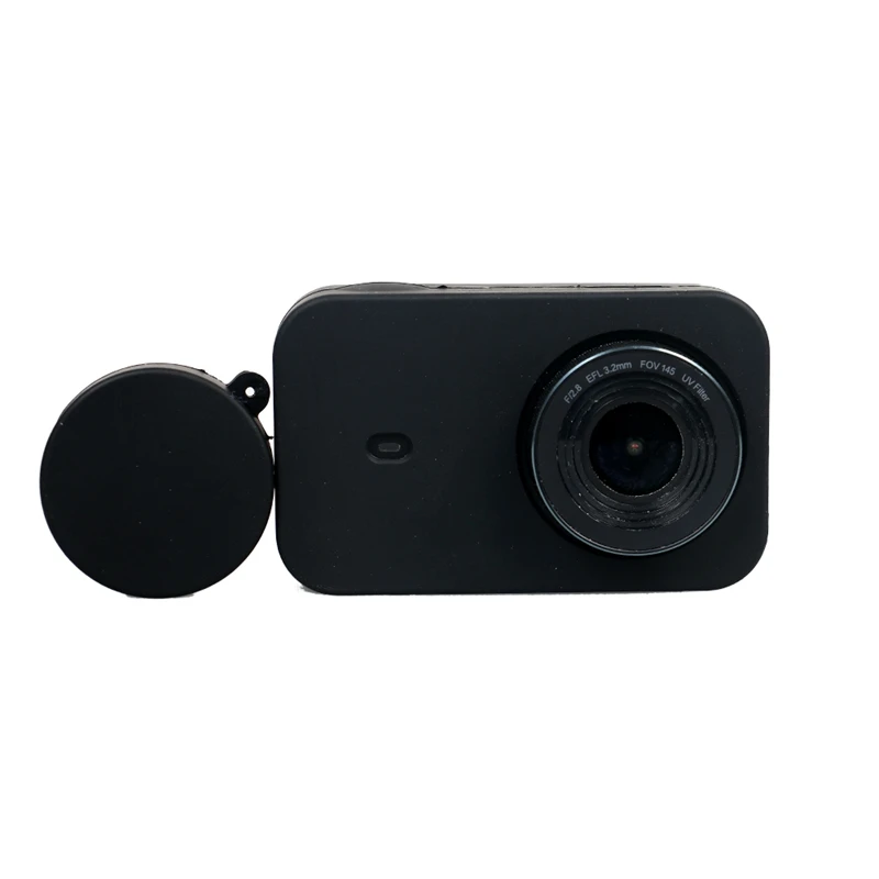 6 в 1 комплект аксессуаров для камеры водонепроницаемый чехол+ Боковая защитная рамка+ силиконовый чехол+ чехол для объектива для Mi Jia Mini 4K Cam