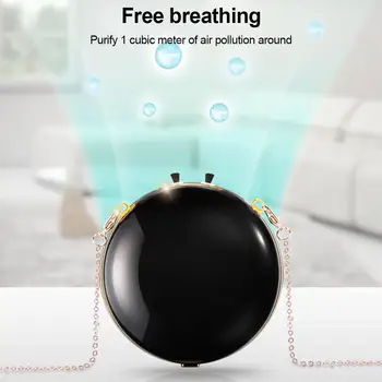 

Mini Smart Air Purifier Portable Household Multifunctional Air Cleaner For Removing Exhaust Gas Pollen Second-hand Smoke