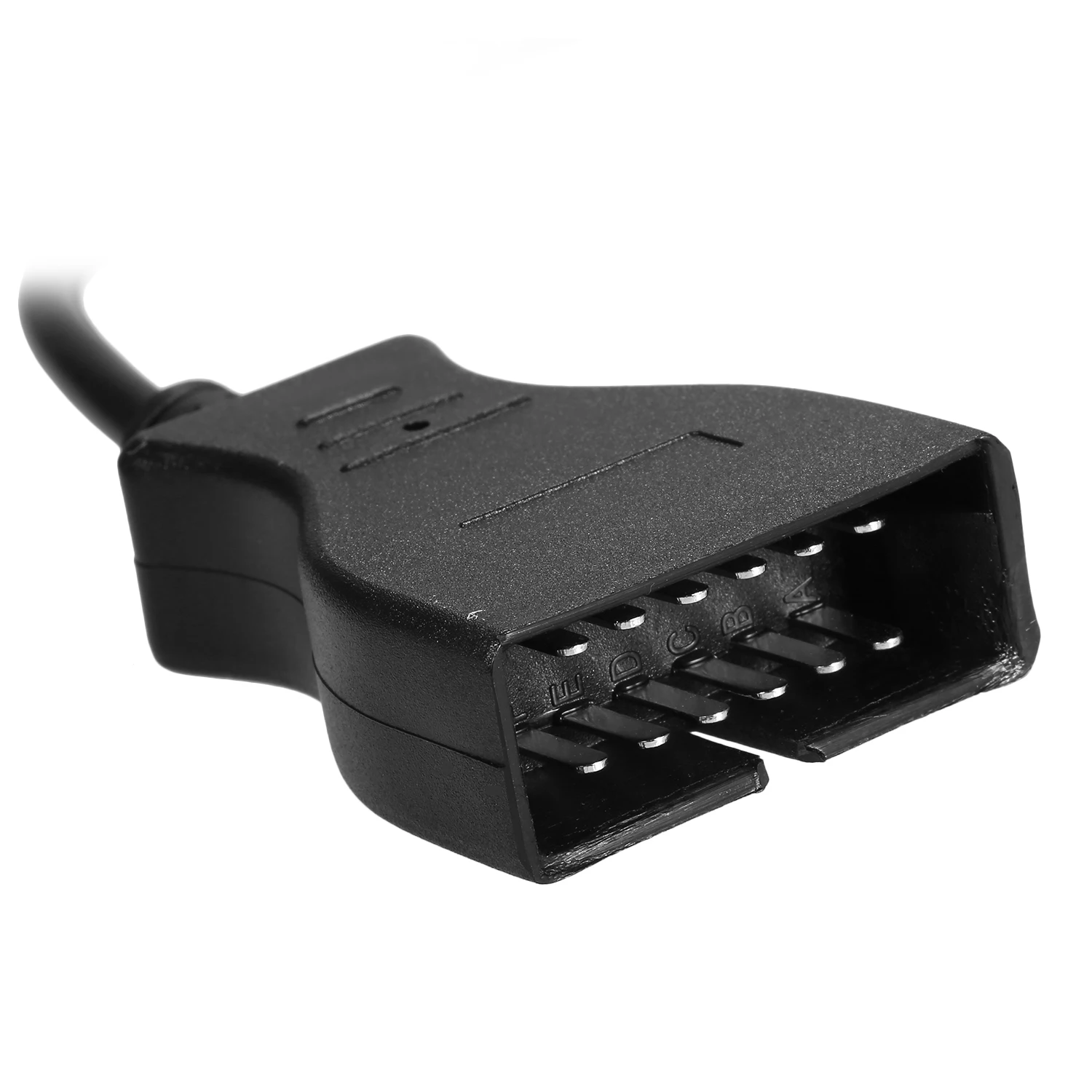 Универсальный OBD2 автомобильный конвертер кабель 40 см черный OBDII 12Pin удлинитель адаптер автомобильные аксессуары для GM
