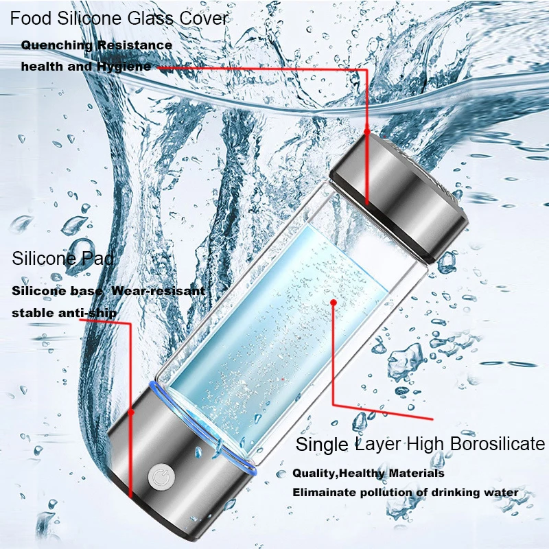 Yenvqe3 Minuten Modus hoch konzentrierter Wasserstoff wasser generator, Wasserfilter flasche, Wasser ionisierer hersteller, tot lebendes Wasser gerät