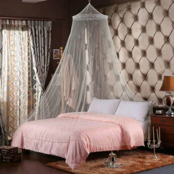 

Round Hanging Canopy Curtain Mosquito Net Kid Child Hammock Baby Bed Dome Transparent For 1.5m Bed Mosquito Control