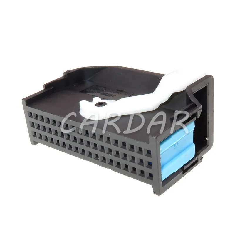 

1 Set 54 Pin 4E0 972 144 Automotive Connector With Terminal 4E0972144 ECU For Volkswagen Audi BMW Bluetooth Plug A6 A4 A8 C6 8k