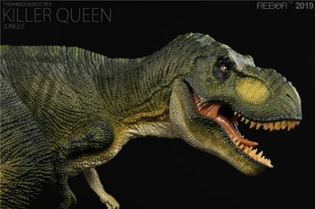 

1:35 Rebor Big Kids Dinosaur Model Model Toy Tyrannosaurus Rex Queen Killer Action Figure Model Collection Toys Free Shipping