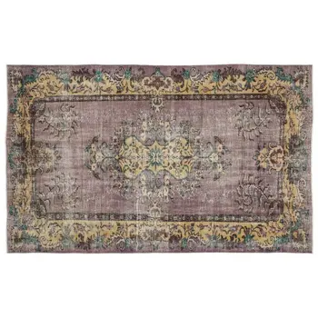 

Handmade Natural Vintage Turkish Area Rug 159x266 Cm-5'3''X8'9''
