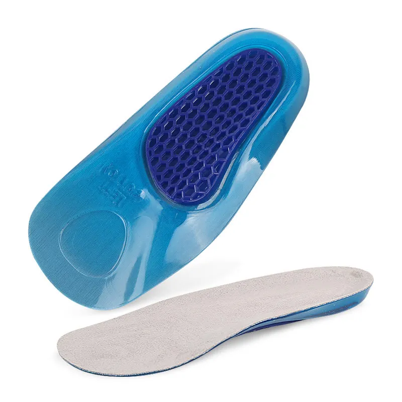 

Complex Cloth Capri Heel Pad Gel Soft Insole Solid Heel Pad Shock Absorption Exercise Mat Foot Heart Heel Pad