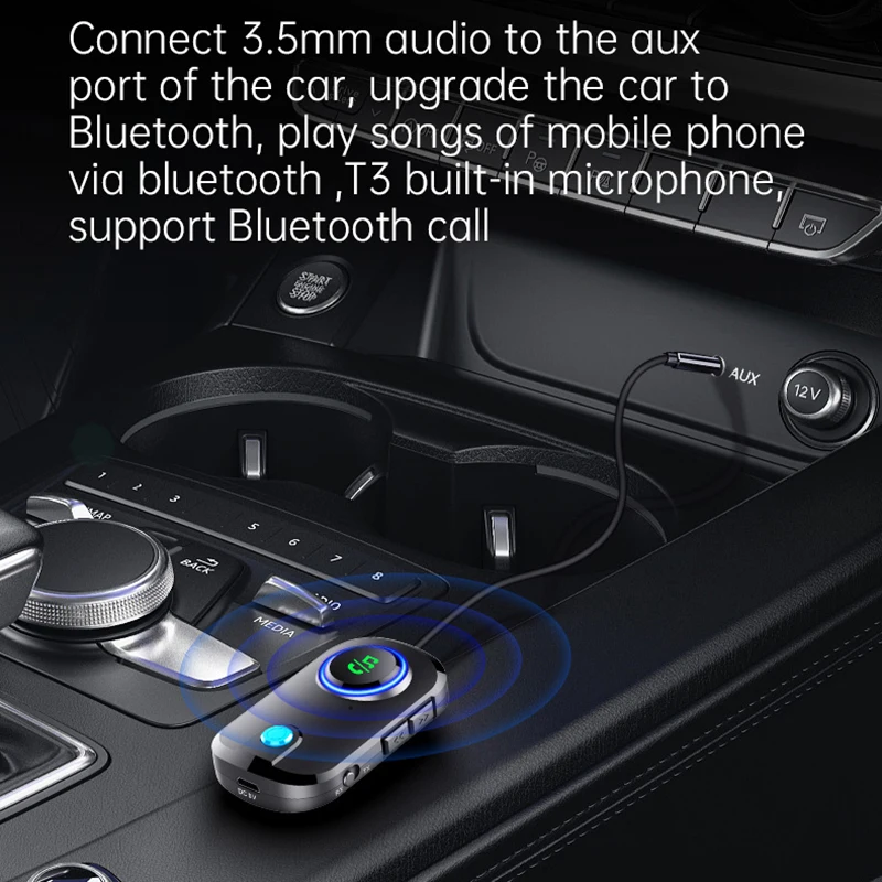 Wireless Bluetooth 5 0 Audio Adapter Stereo Audio Receiver Transmitter 3 5mm AUX Jack RCA USB Dongle For Car TV PC Headphone