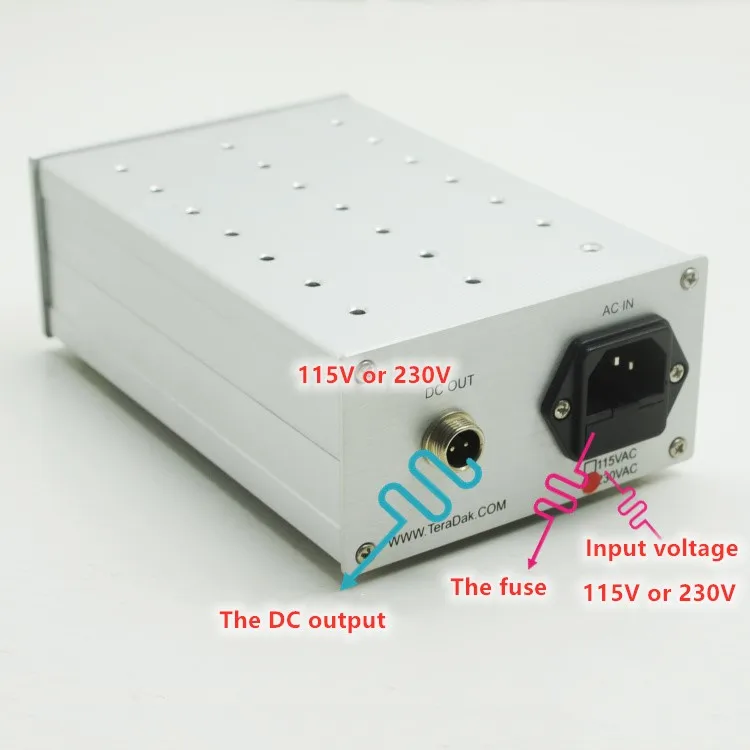 TeraDak DC-30W 5 V/3A Hi-Fi Линейный источник питания fever Линейный источник питания