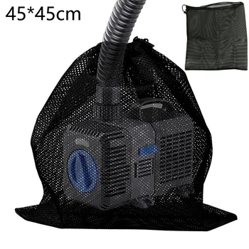 

Polyester Pump Filter Bags Aquarium Replacement Barrier Drawstring Pond