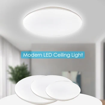 

Ultra-Thin LED Celling Light 18W/24W AC 220V High Transmittance LED Lamp Surface Mounted Modern Lighting For Home Decoration