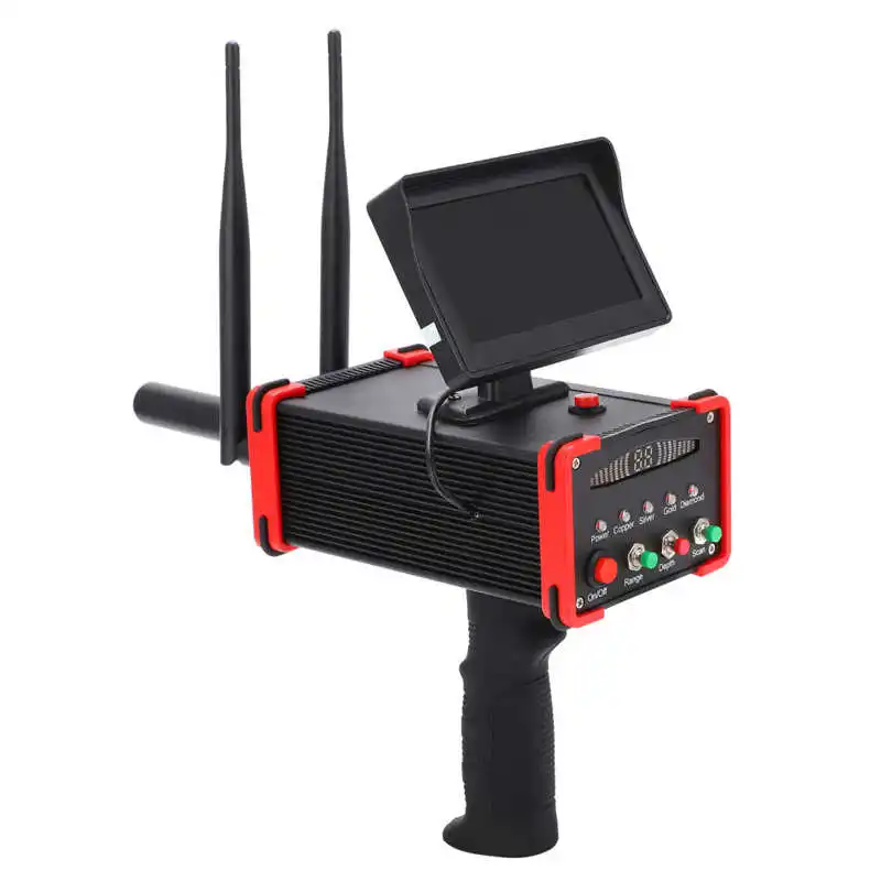 Underground Metal Detector Remote Positioning Circuit Gold Silver Copper Detectors Dual Probe HD Screen Detector