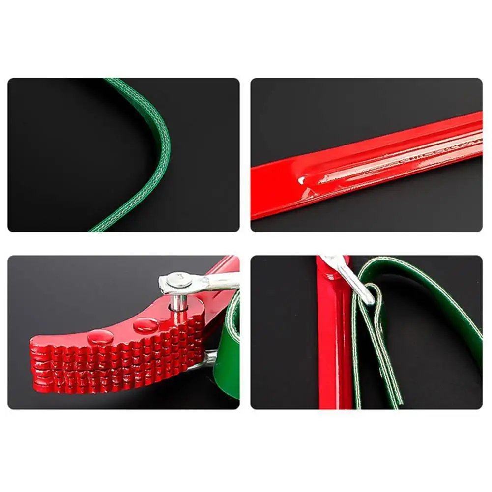 

Car Removal Tool 8inch Fuel Belt Wrench Oil Strap Spanner Tool steel Spraying plastic Engine Repair Filter Durable