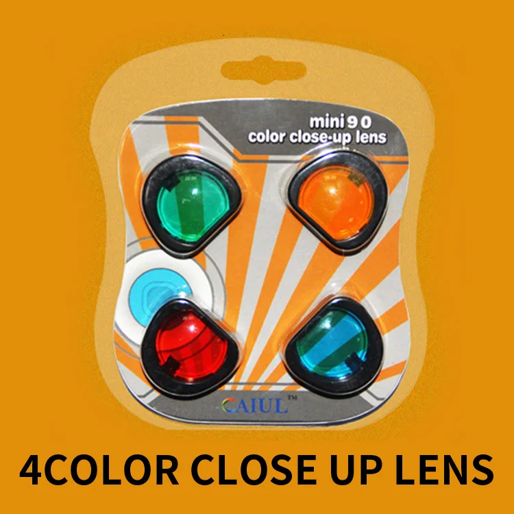 Instax Mini Close Up набор объективов с зеркалом для селфи и цветным фильтром для камеры моментальной печати Fujifilm 90