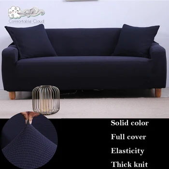 

Thick Knitting Sofa Covers Elastic Sofa Slipcover for Modern Living Room Non-slip All-inclusive Stretch Couch Cover