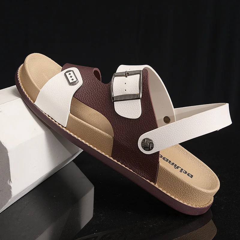 Dropshipping Men Sandals Sandalias Hombre Water Shoes Male Shoes Men Sandals Summer Beach Outdoor Man Footwear Calzado Hombre