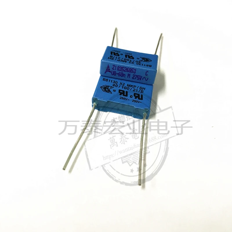 Конденсатор 275V683M 683m275v 0 068 мкФ 68NF 15 мм B81130 MKP safety X2 | Электронные компоненты и