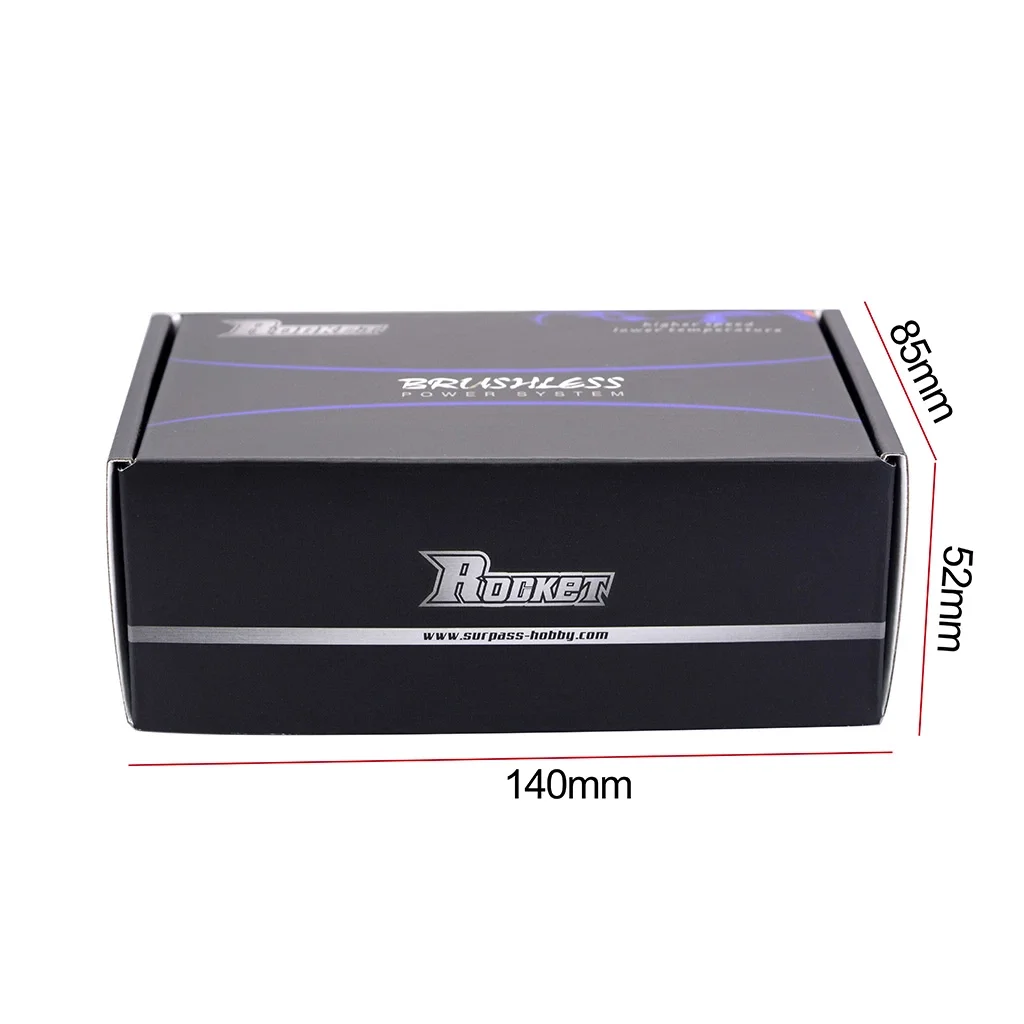 RC Hobby Rocket Remote Control 120A brushless sensorless/sensored esc 2~6S lipo for 1/8th truck buggy on-road off-road cars