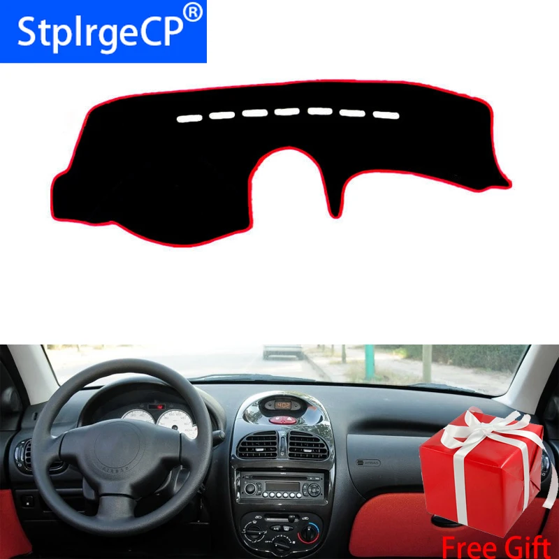 Для Citroen C2 2006 2007 2008 2009 2013 автомобильный коврик для приборной панели чехол