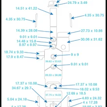 Mastercraft X24 коврик для кокпита лодка EVA Тиковый настил 1/" 6 мм