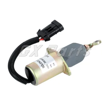 

12V Fuel Stop Solenoid 3935649 SA-4764-12 SA-4765-12 for Cummins 5.9L 8.3L 4B 6B 6C Dodge Diesel Engine