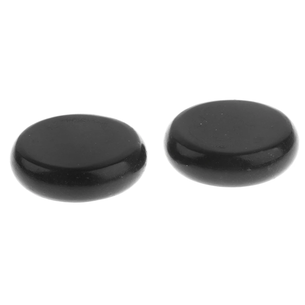 6 Pcs Massage Stones Massage Lava Natural Stone Set Hot Spa Rock Basalt Stone for Relaxation and Body SPA, 6 x 6cm