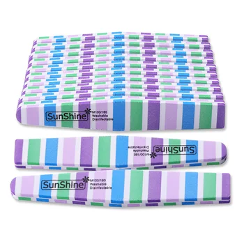 

1 Pc Rhombus Sponge Nail Art File Buffer Shaping Grinding Smoothing Padded Sanding Block Nail Care Tools Random Color
