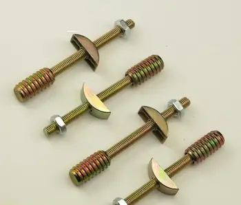 

M8 Four one Connector For Singing Half Crescent Platform Furniture Connections With Semi circular Gaskets The Surface