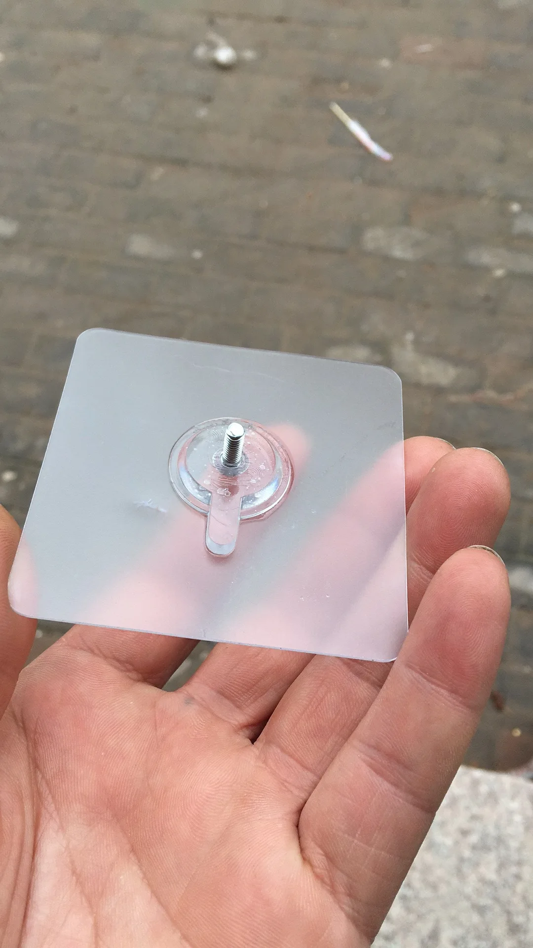 Seamless шпильки для стен крюк Nailless клейкие колпачки на винты кухонные принадлежности Туалет Ванная комната кажущийся винт