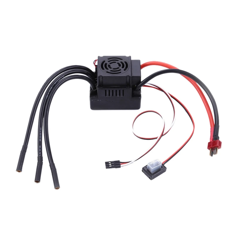 

Sensorless Brushless ESC Electric Speed Controller with 5.5V / 3A BEC for 1/8 RC Car