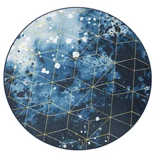 Нордический круглый ковер, подвесное кресло для спальни, подушка для компьютерного стула, подушка для кабинета, поворотный стул, ковер для гостиной, чайного стола