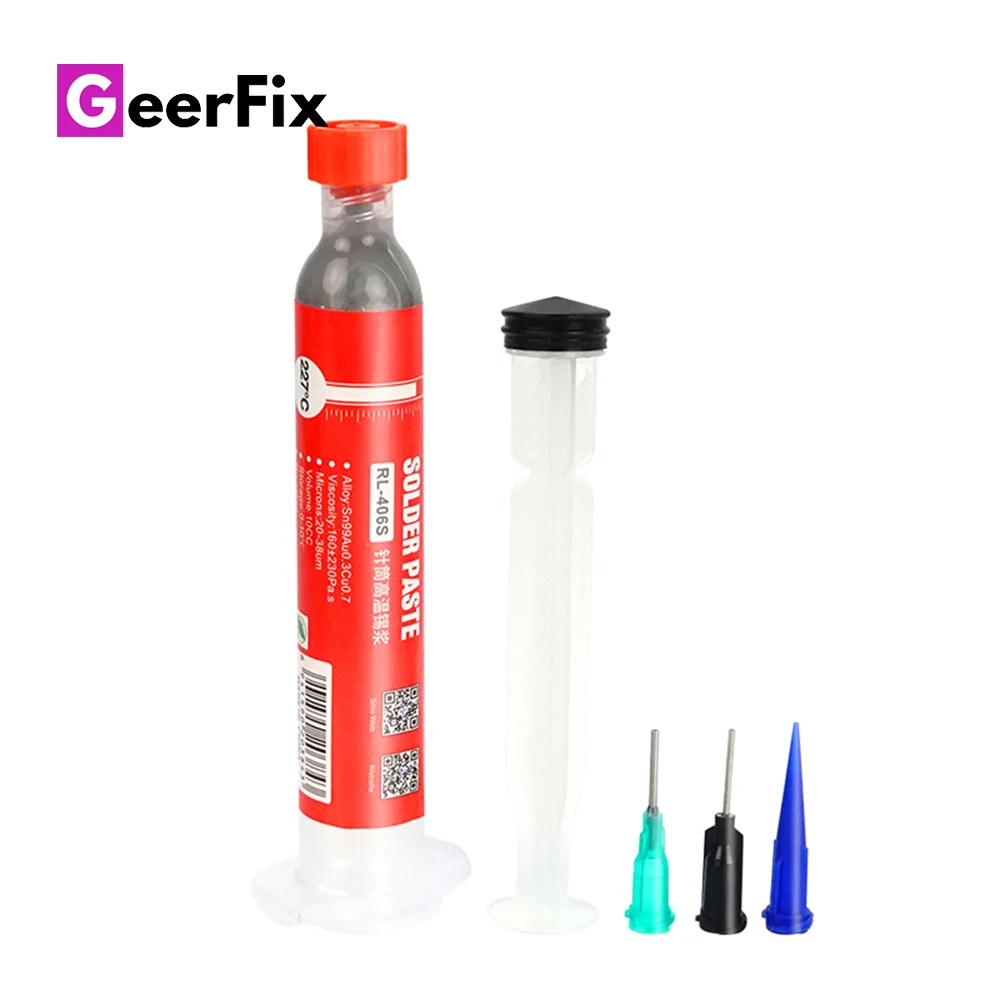 Relife Rl406s Soldering Paste Flux 227c High Temperature 10cc Bga