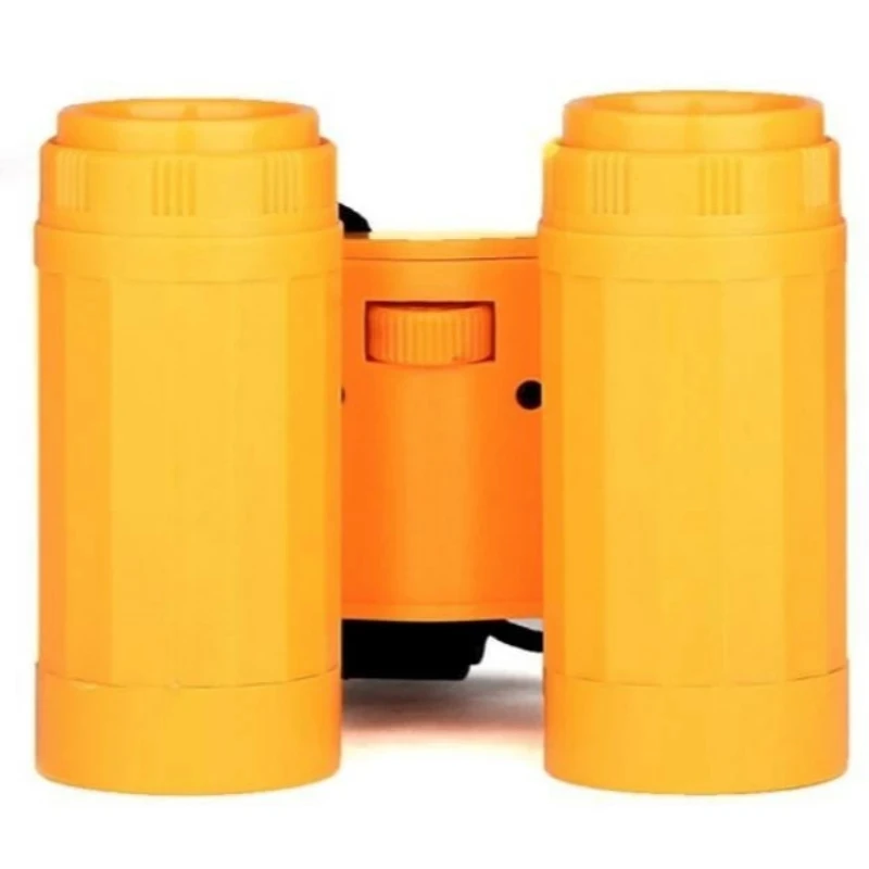 Binoculars HD 2.5 x 26 Telescope Children Colorful Fixed Zoom Anti-skid Portable Field glasses Gifts for Children