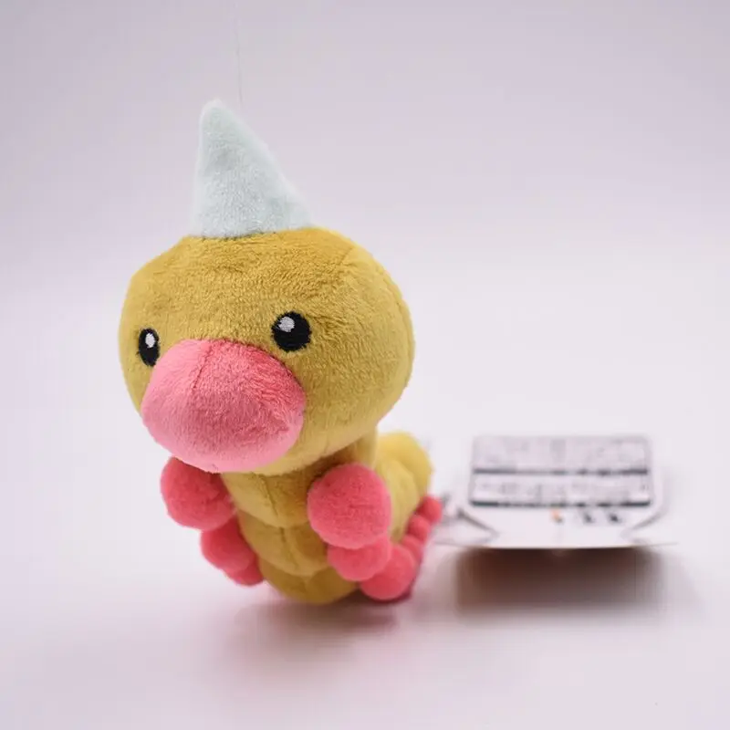 Новинка, 19,5 см, плюшевая мягкая милая кукла Weedle, медное животное, положительная энергия, хорошее качество, рождественский подарок для детей